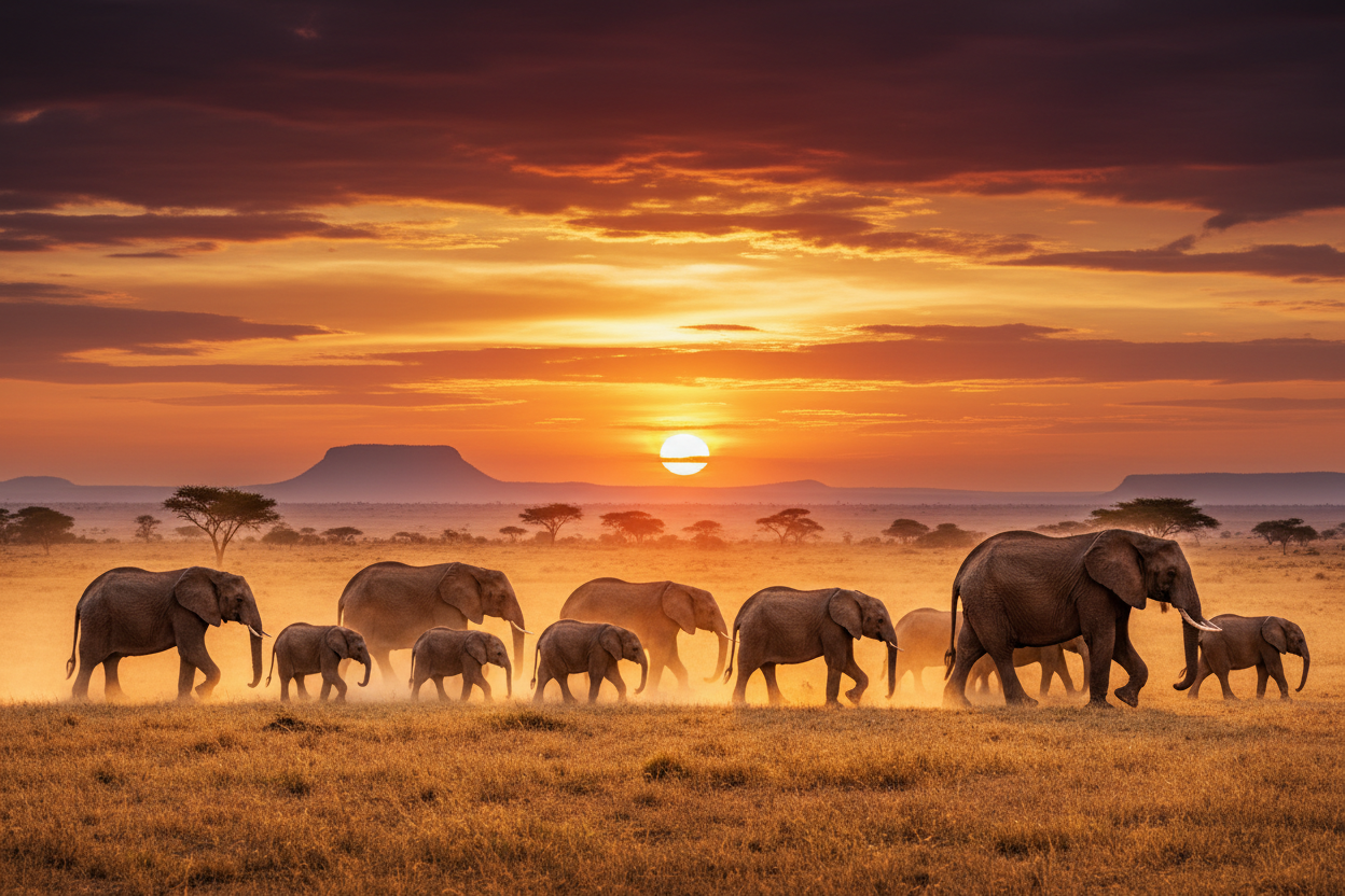 Elephant Herd