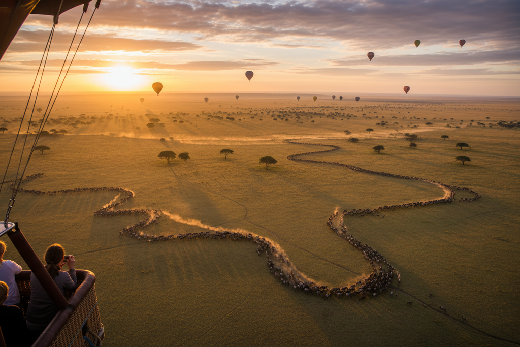 Hot Air Balloon Safari