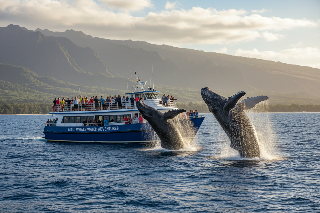 Whale watching Maui Hawaii