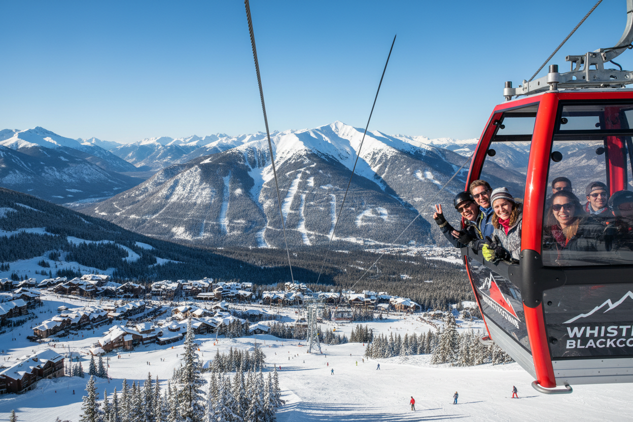 Whistler ski resort Canada