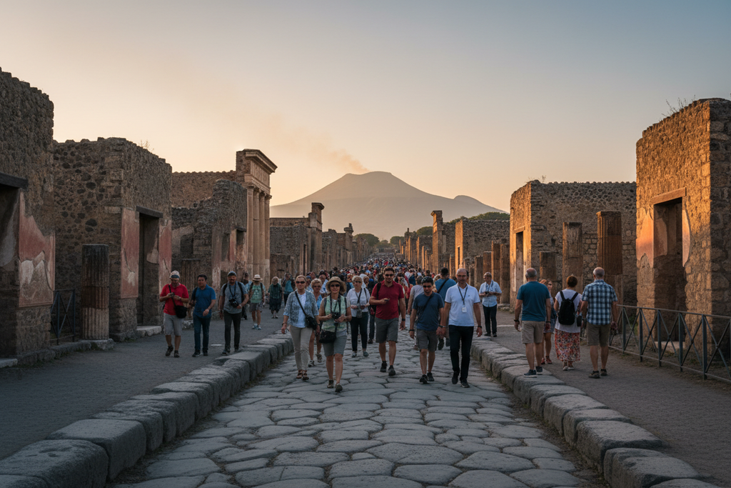 Pompeii ruins Italy