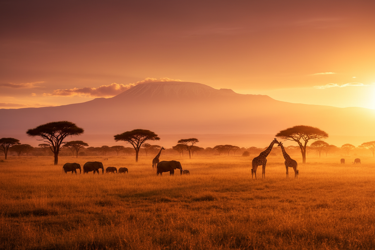 Kenya Safari Landscape