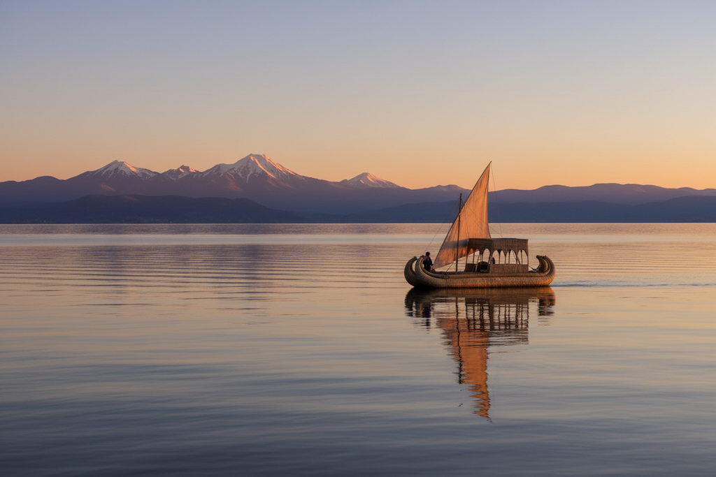 Lake Titicaca Sunset