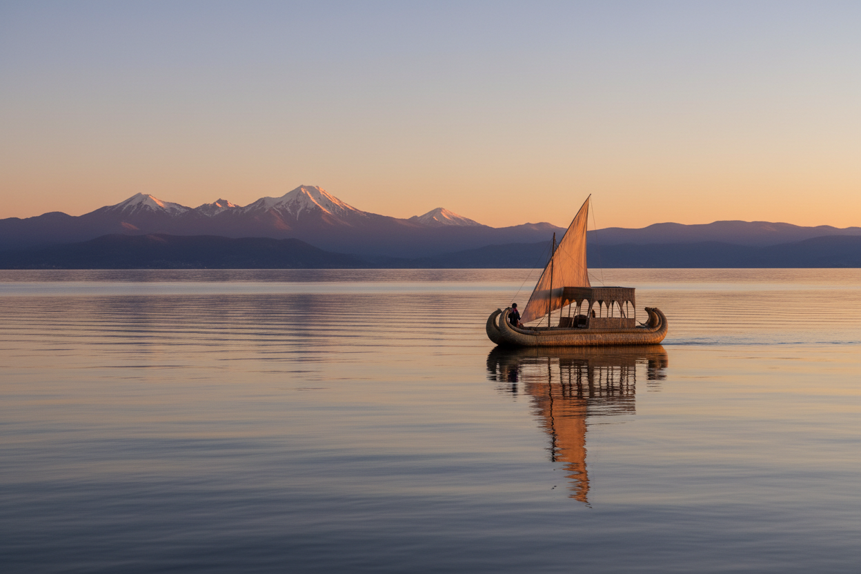 Lake Titicaca Sunset