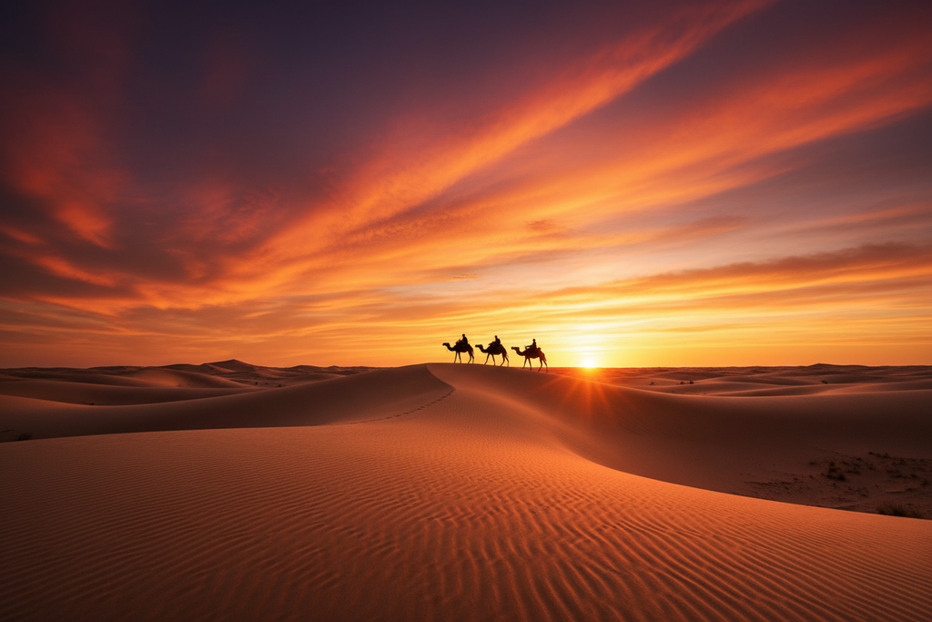 Sahara Sunset